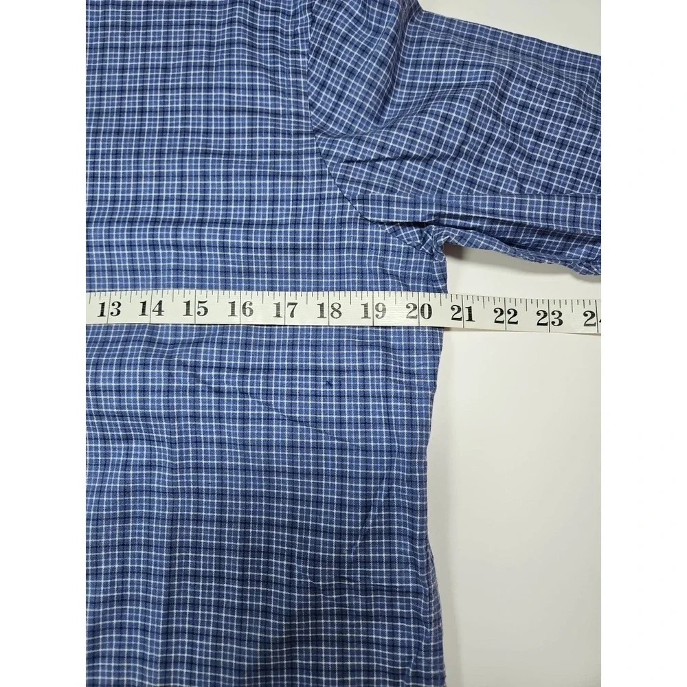 Polo Ralph Lauren Mens Blue‎ Plaid Classic Fit Button Up Shirt Size Small NWT